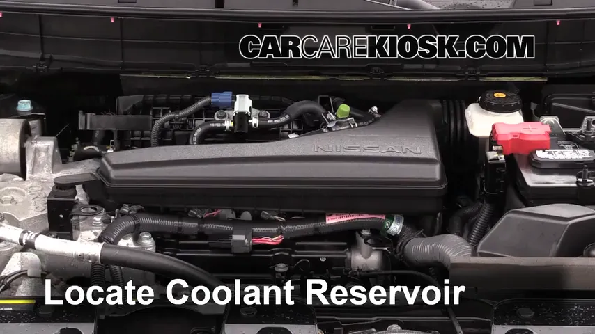 2014 Nissan Rogue SL 2.5L 4 Cyl. Refrigerante (anticongelante) Cambiar refrigerante